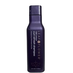 Leaf & Flower Instant Curl Refresh Shampoo 12oz Sulfate Free Hair Care